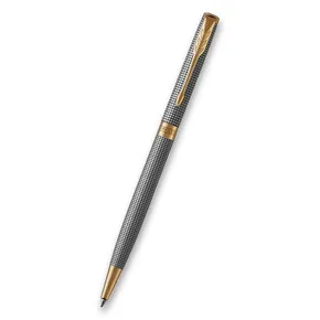 Parker Sonnet Silver Chiselled GT guľôčkové pero Slim